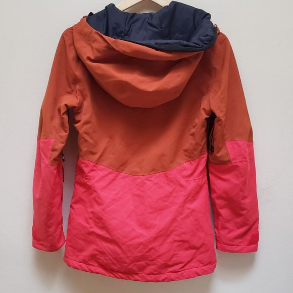 Salomon QST Pink/Brown Snow Jacket - Picture 5 of 14